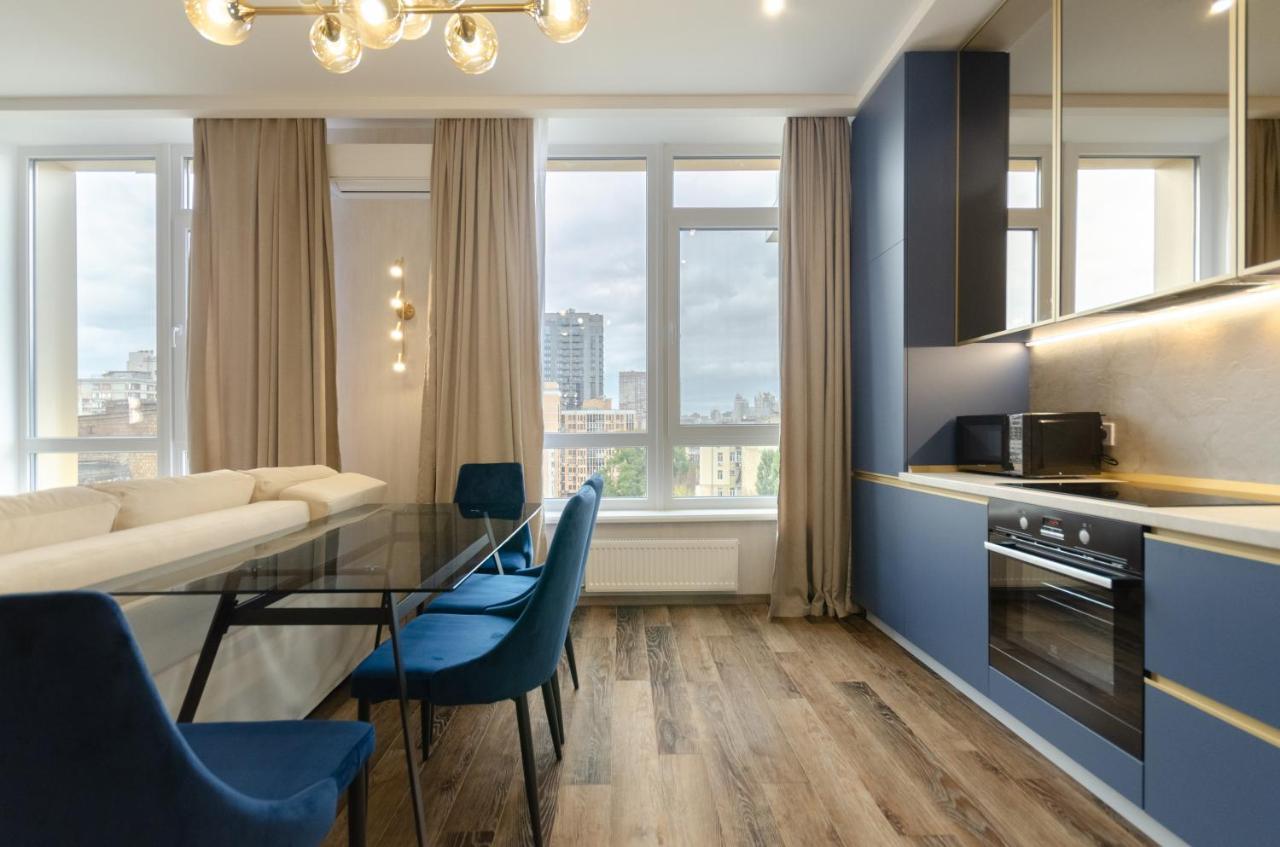Petrovdom Ж38 In Luxury Apartments At 68 Zhylyanska Street,38 Perlyna Kiev Ngoại thất bức ảnh