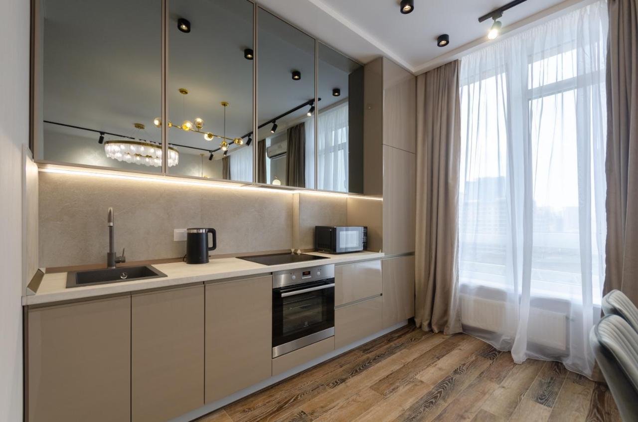 Petrovdom Ж38 In Luxury Apartments At 68 Zhylyanska Street,38 Perlyna Kiev Ngoại thất bức ảnh