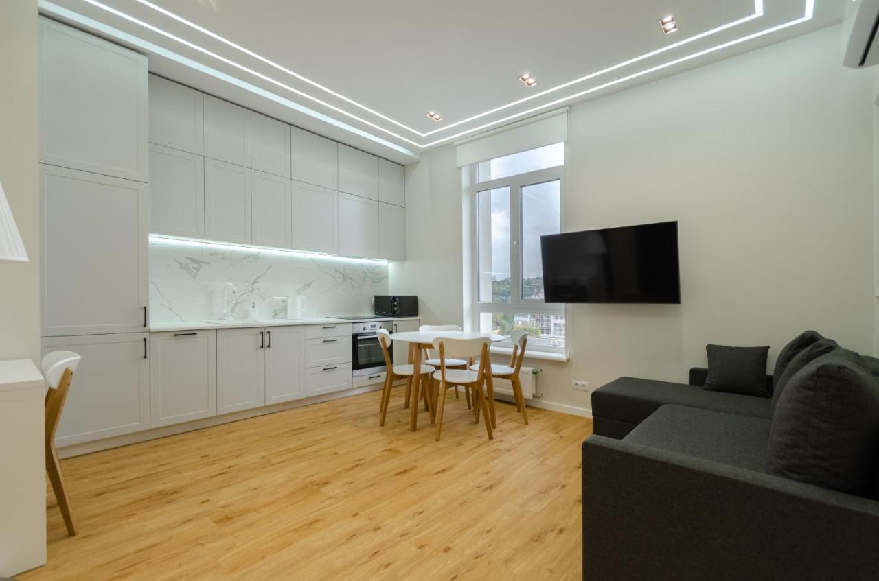 Petrovdom Ж38 In Luxury Apartments At 68 Zhylyanska Street,38 Perlyna Kiev Ngoại thất bức ảnh