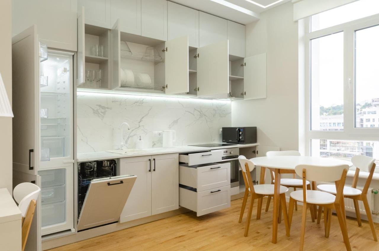 Petrovdom Ж38 In Luxury Apartments At 68 Zhylyanska Street,38 Perlyna Kiev Ngoại thất bức ảnh