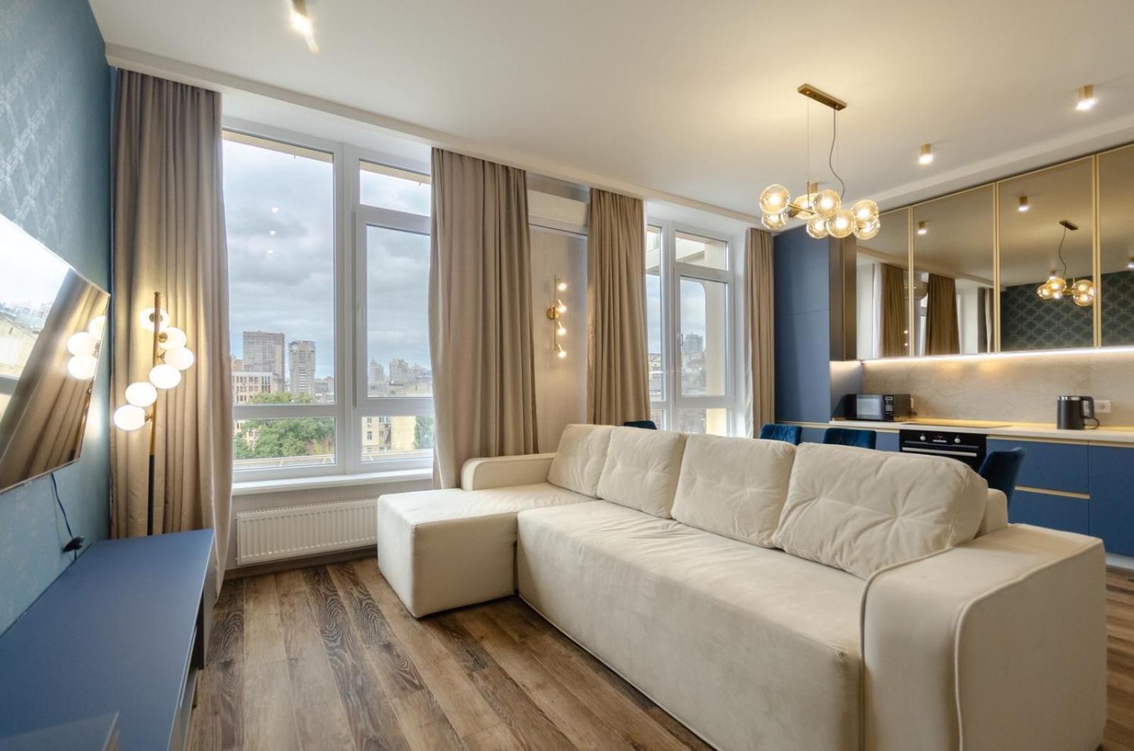 Petrovdom Ж38 In Luxury Apartments At 68 Zhylyanska Street,38 Perlyna Kiev Ngoại thất bức ảnh